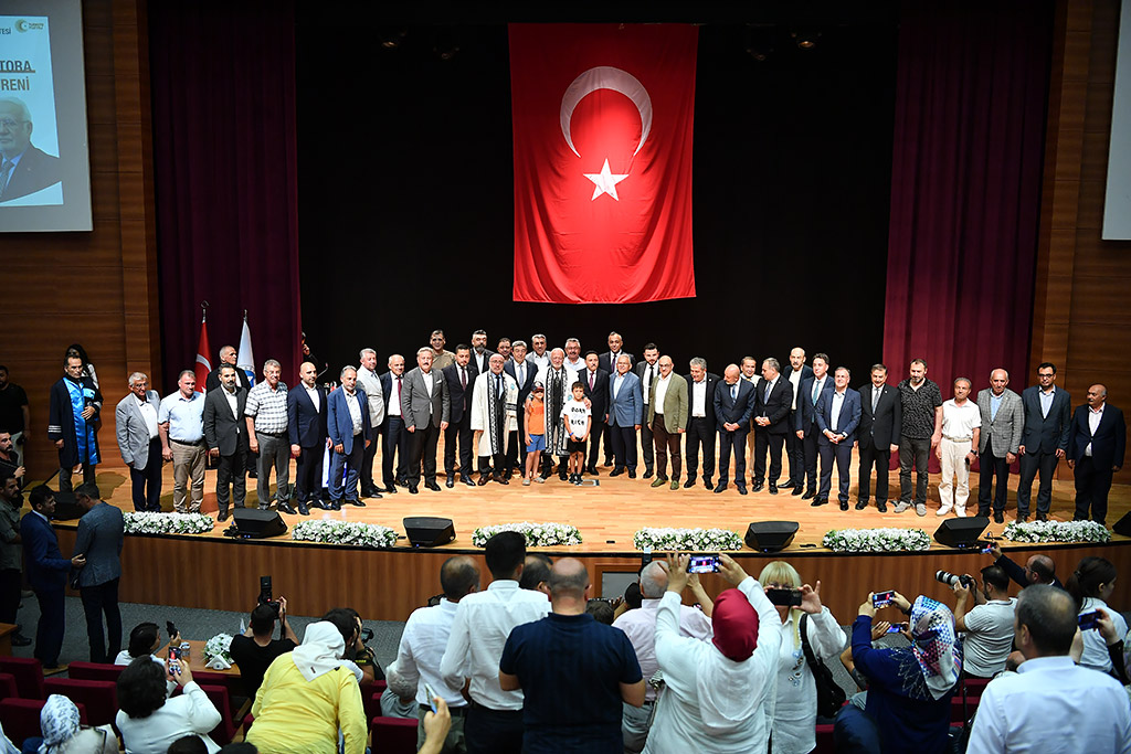 01.08.2025 ak parti genel başkan vekili mustafa elitaşa fahri doktora unvanı takdim edilme töreni