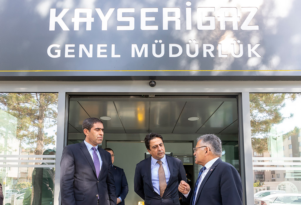 02.10.2019 - Başkan Kaski ve Kayserigaz'ı Ziyaret Etti