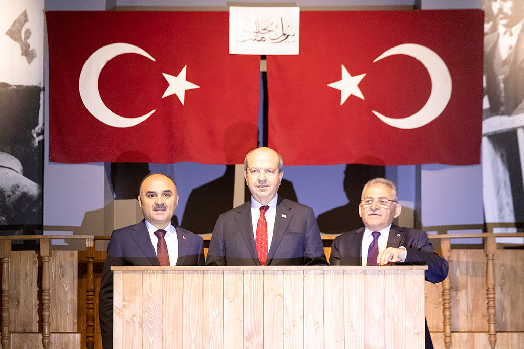 03.03.2020 - K.K.T.C. Başbakanı Ersin Tatar M.Mücadele ve Selçuklu Müzesi Ziyareti