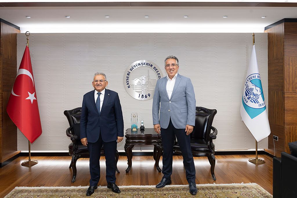 05.08.2021 - Nevşehir Belediye Başkanı Mehmet Savran Başkan Büyükkılıç'ı Ziyaret Etti