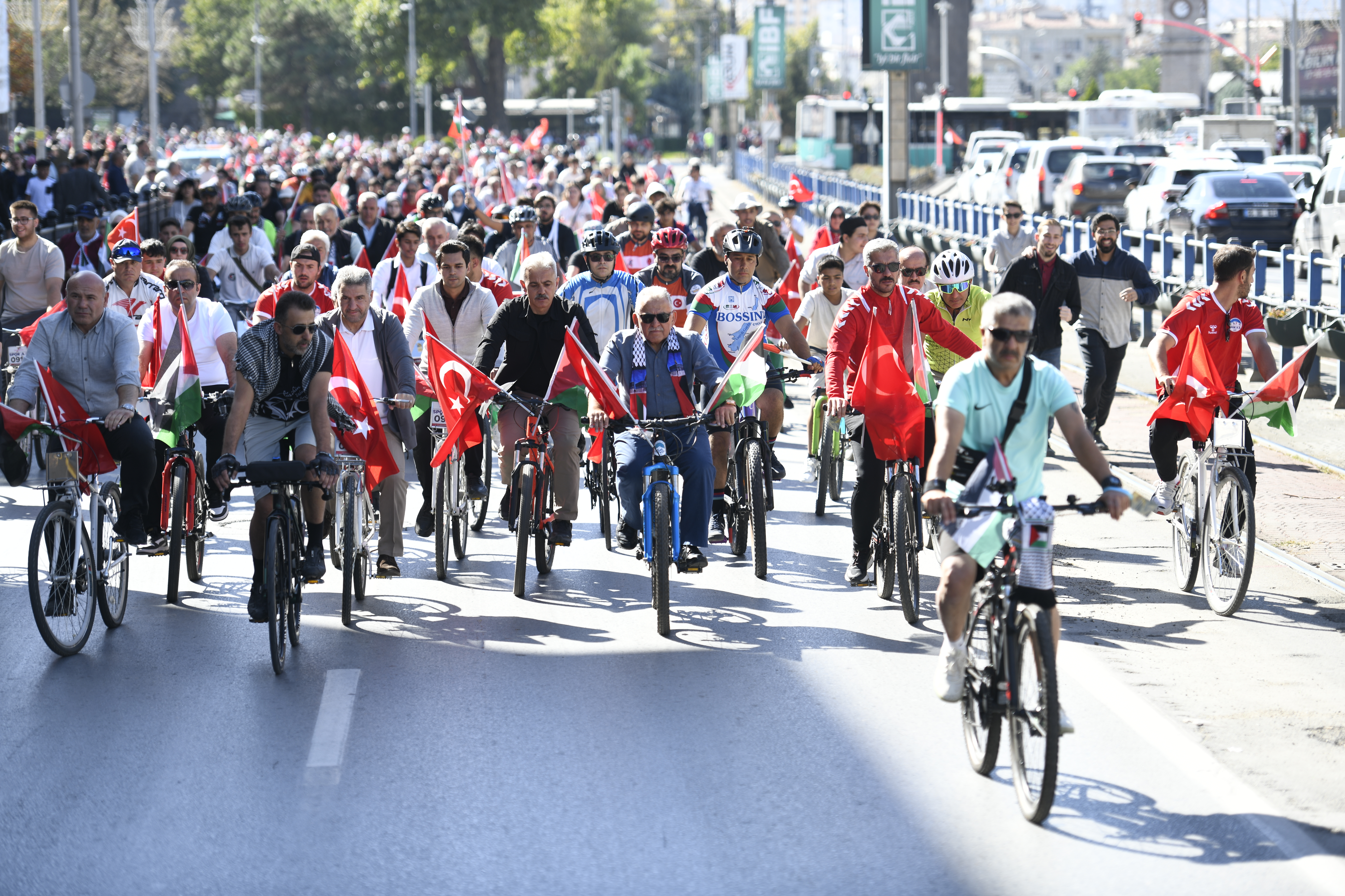 05.10.2025 küresel sumud flosuna destek bisiklet etkinligi