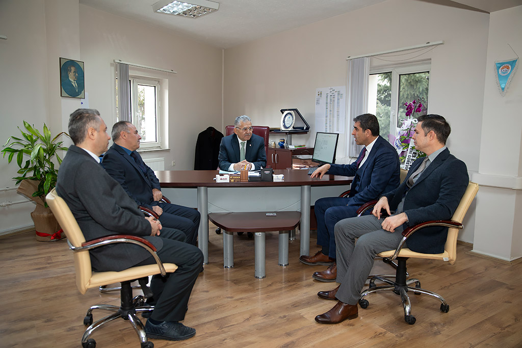 07.01.2020 - Başkan Memduh Büyükkılıç Kaskide Birimleri Ziyaret Vatandaş Sohbet ve Abone Daire Başkanı Mustafa Türkmen'e Hayırlı Olsun Ziyareti