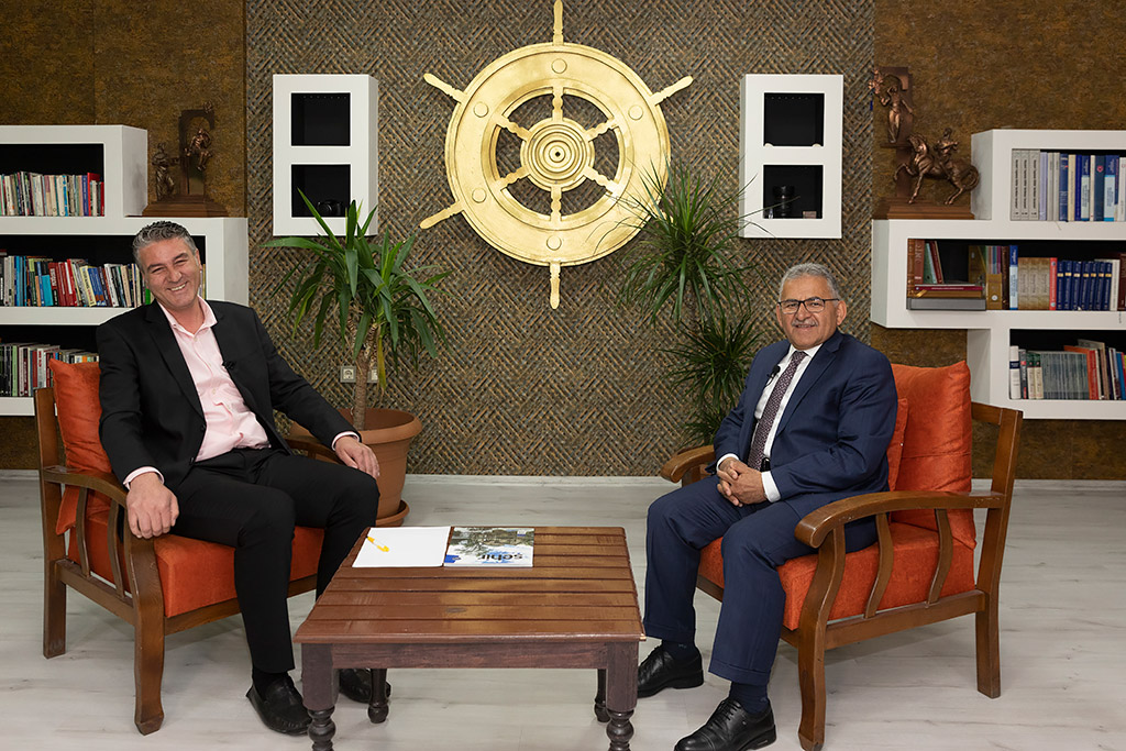 08.05.2019 - Başkan Büyükkılıç, Deniz Postası Tv Canlı Yayın