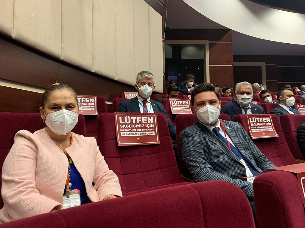 08.07.2021 - Başkan Memduh Büyükkılıç Ankara'da Ak Parti Genişletilmiş İl Başkanları Toplantısına Katıldı