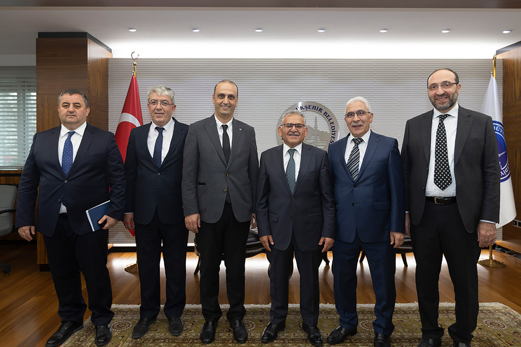 09.04.2019 - Ali Alkan DTM Yönetim Kurulu Başkanı - Kemal Oral, Kayseri DTM Müdürü Hayırlı Olsun Ziyareti