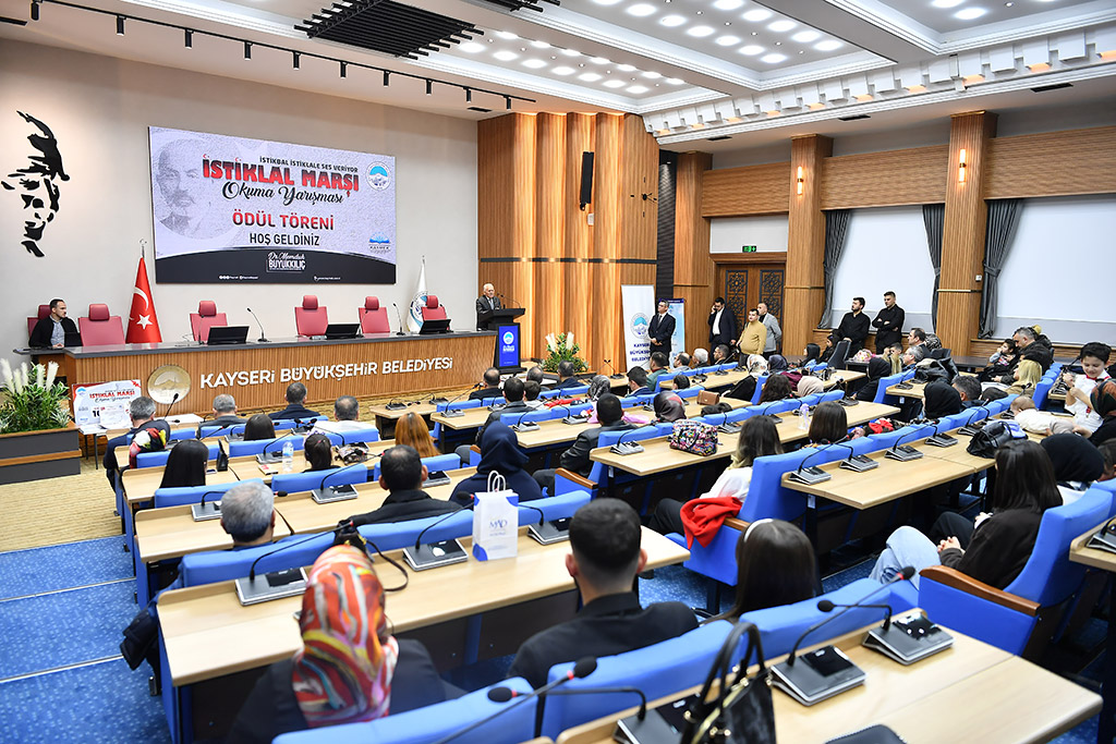 12.03.2026 istiklal istikbale ses veriyor istiklal marşı okuma yarışması ödül töreni