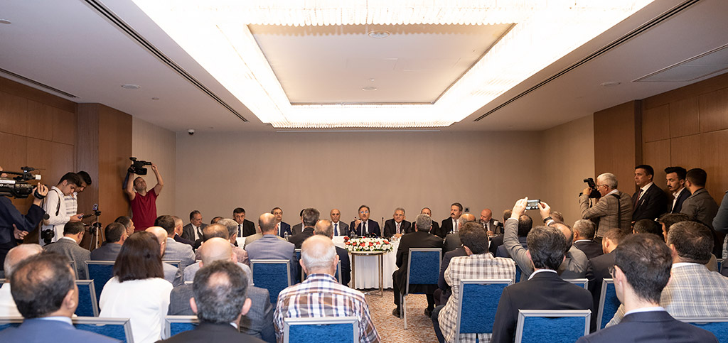 12.10.2019 - Cumhurbaşkanlığı Yerel Yönetim Politikaları Kurulu Başkanvekili Prof. Dr. Şükrü Karatepe İle İstişare Toplantısı
