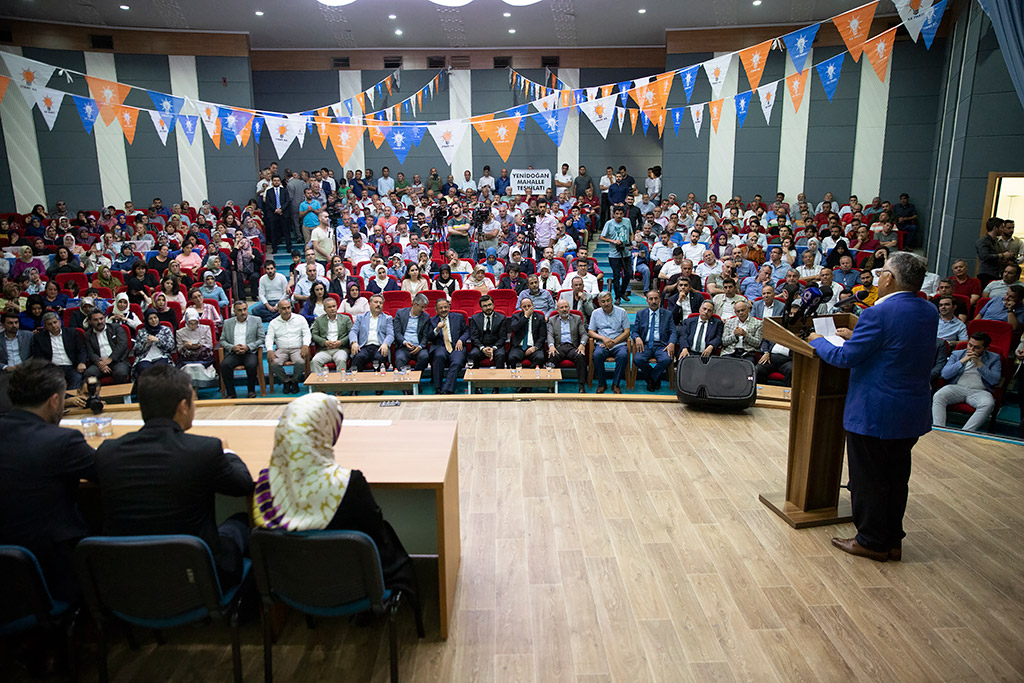 13.07.2019 - Başkan Büyükkılıç Mehmet Özhaseki Kocasinan Danışma Meclis Toplantısı