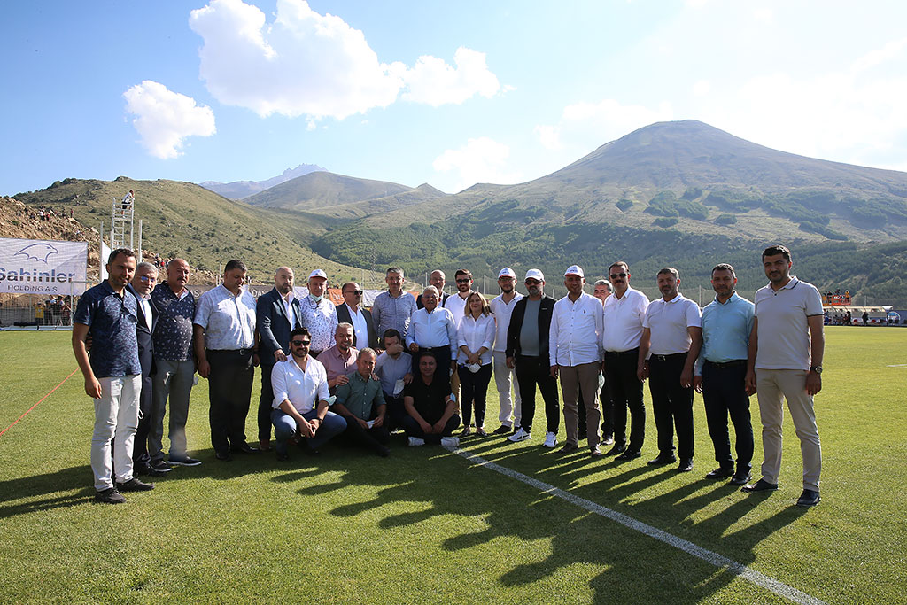 17.07.2021 - Başkan Memduh Büyükkılıç Samsunspor - Kayserispor Hazırlık Maçını İzledi