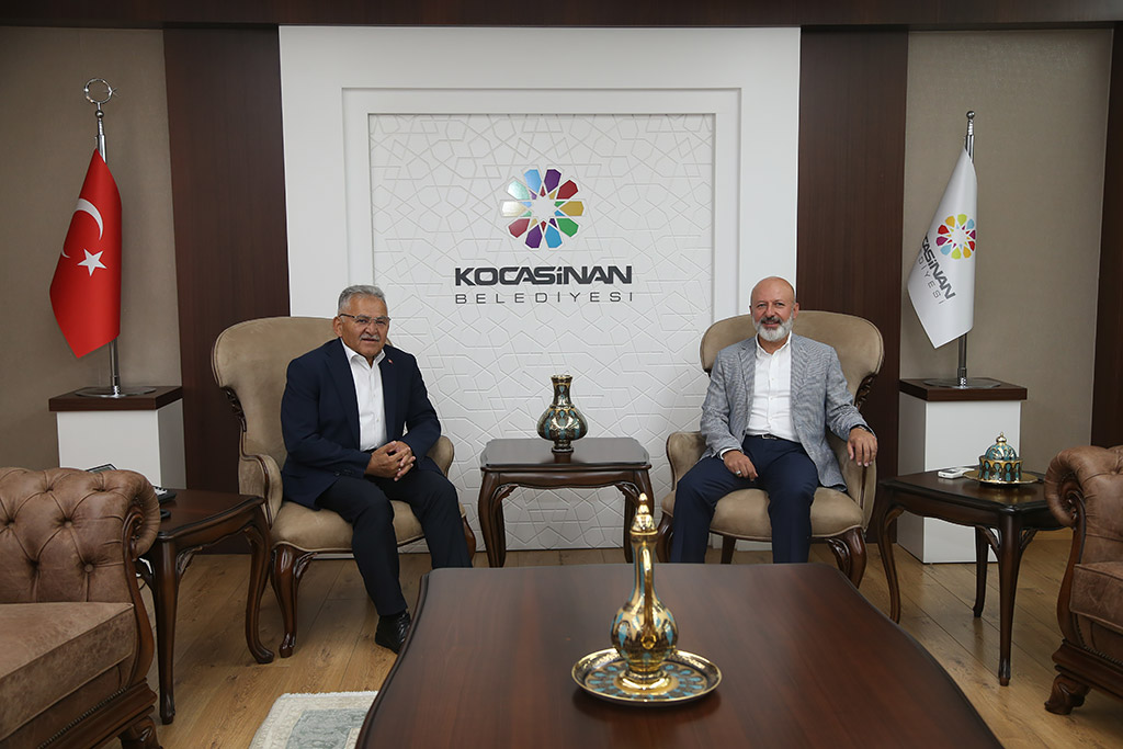 19.07.2023 - Başkan Büykkılıç Kocasinan Belediye Başkanı Ahmet Çolakbayraktarı Ziyaret