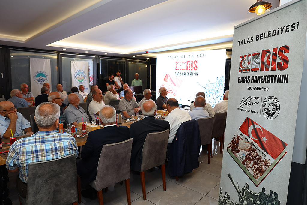 19.07.2024 - Kıbrıs barış Harekatı 50. Yıl Münasebetiyle Kayseri Girne Hattı Kitap Dağırımı Töreni