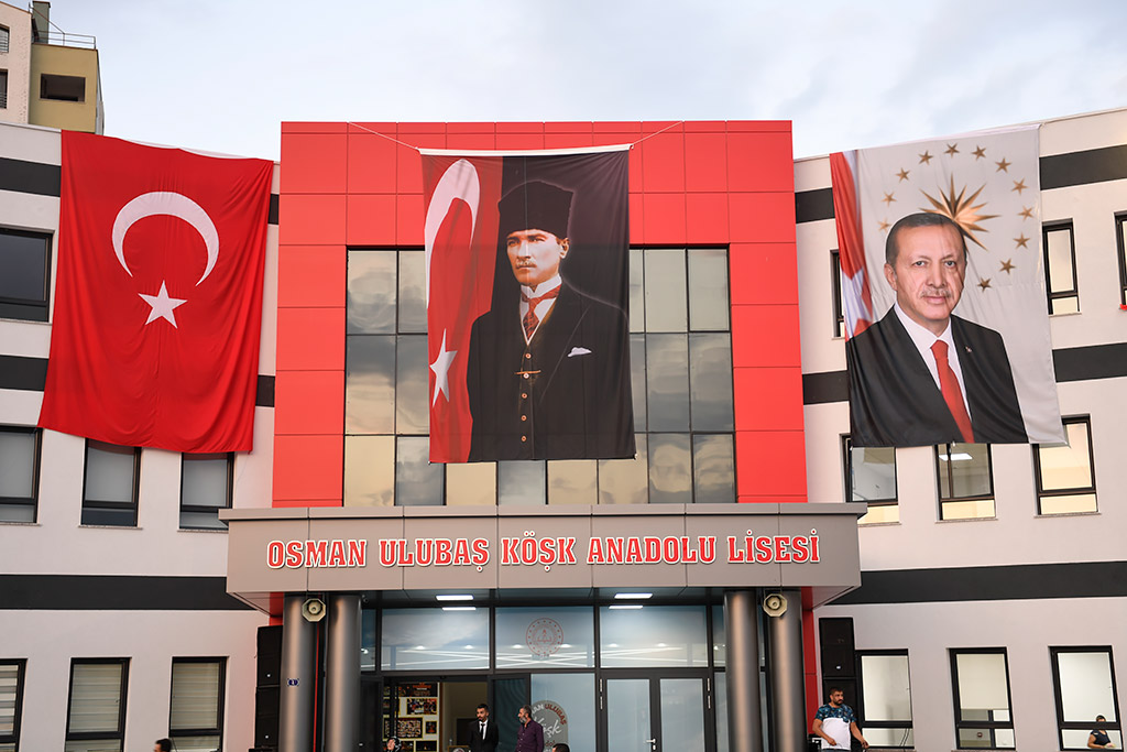 19.10.2019 - 12. Cumhurbaşkanı Recep Tayyip Erdoğan, Osman Ulubaş Köşk Anadolu Lisesi Açılışını Gerçekleştirdi