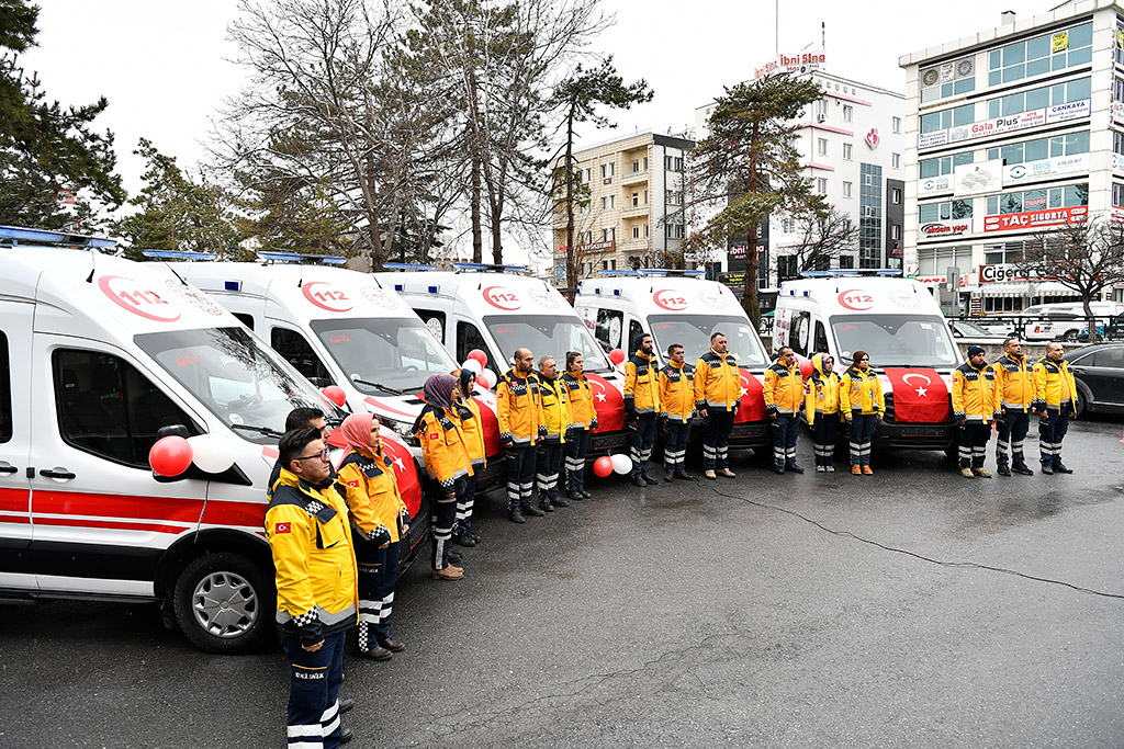 21.01.2020 - İl Sağlık Müdürlüğü Ambulans Dağıtım Töreni