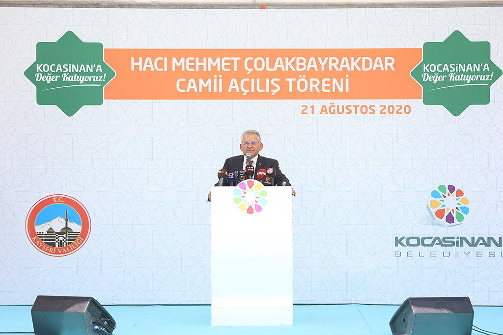 21.08.2020 - Hacı Mehmed Çolakbayraktar Camii Açılış