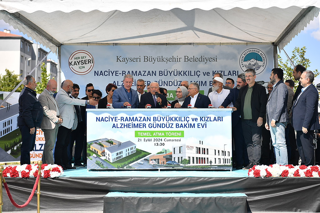 21.09.2024 - Naciye Ramazan Büyükkılıç ve Kızları Alzheimer Gündüz Bakım Evi Temel Atma Töreni