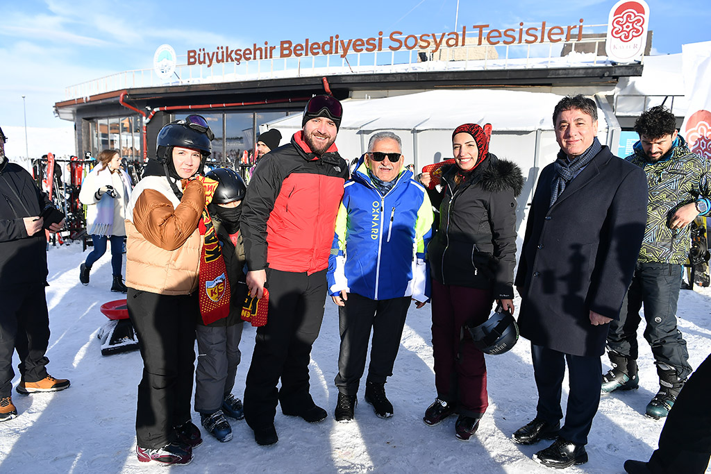 23.01.2026 başkan büyükkılıç erciyes kayak merkezi ziyaret
