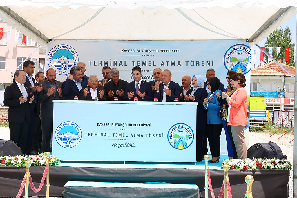 23.05.2024 - Pınarbaşı Terminal Binası Temel Atma Töreni