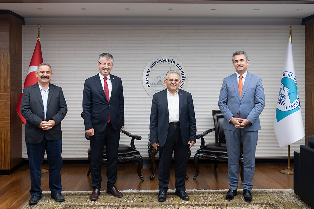 24.06.2020 - Mamak Belediye Başkanı Murat Köse'den Başkan Memduh Büyükkılıç'a Ziyaret