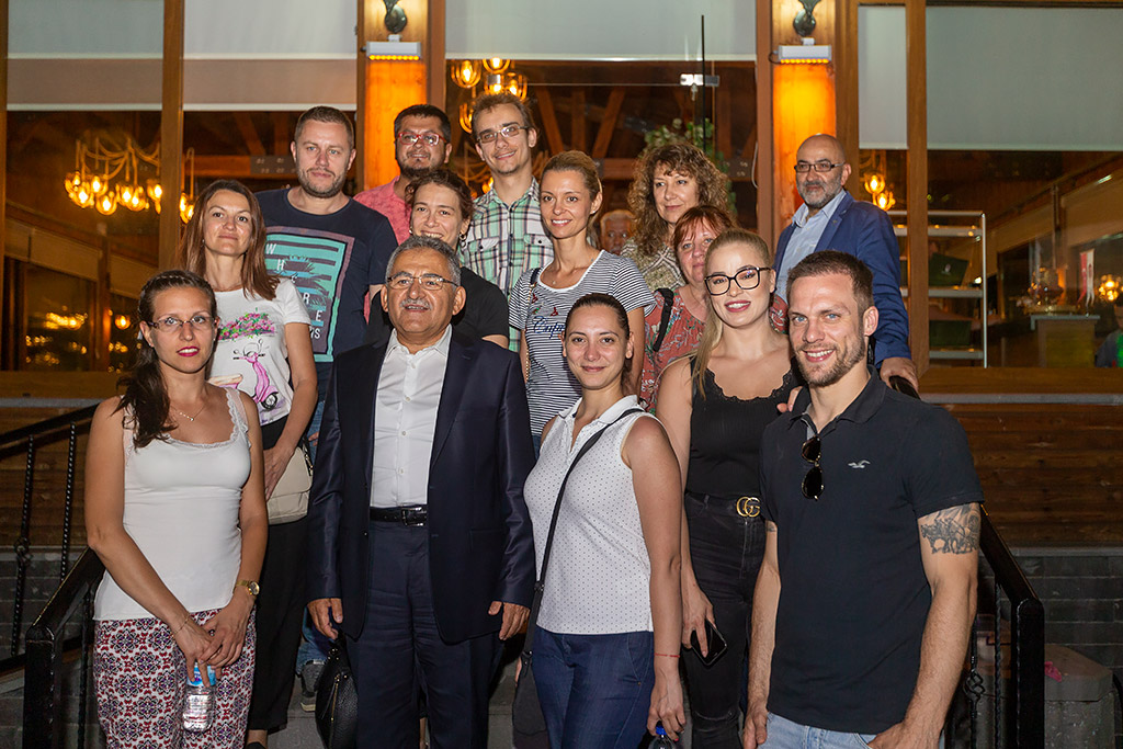 25.06.2019 - Başkan Büyükkılıç, Bulgaristan’dan Gelen Seyahat Acentaları, Tur Operatörleri ve Sosyal Medya Fenomenleri İle Bir Araya Geldi