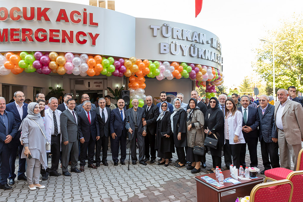 26.09.2019 - Türkan - Mehmet Büyüknalbat Erü Çocuk Acil Servisi Açılış Töreni