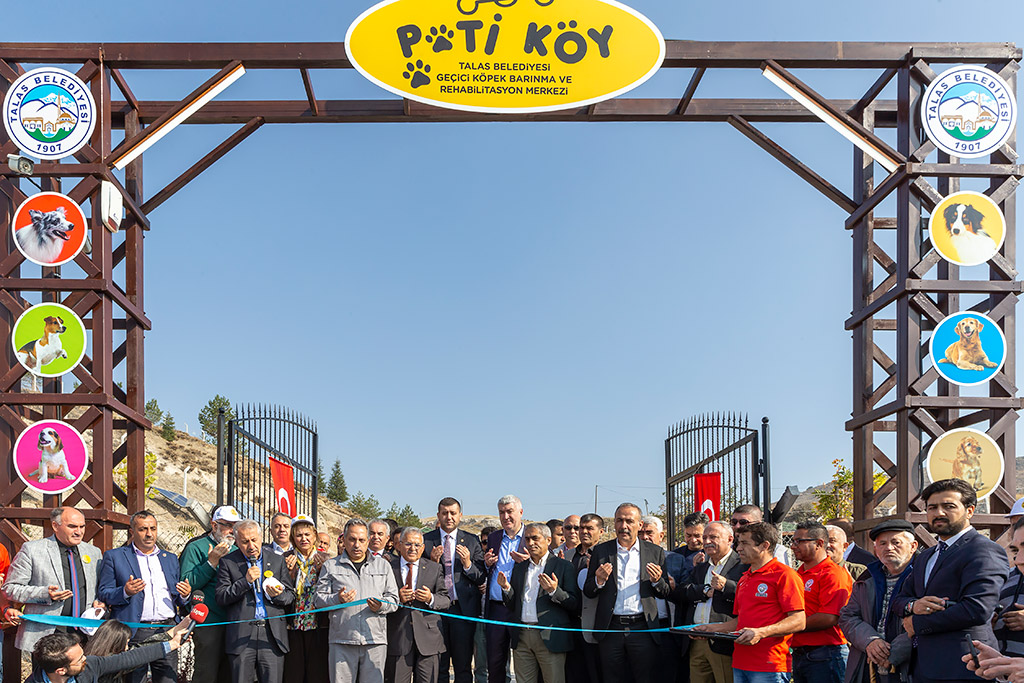 26.10.2019 - Başkan Büyükkılıç, Talas Belediyesi Patiköy Köperk Barınmaevinin Açılışını Yaptı