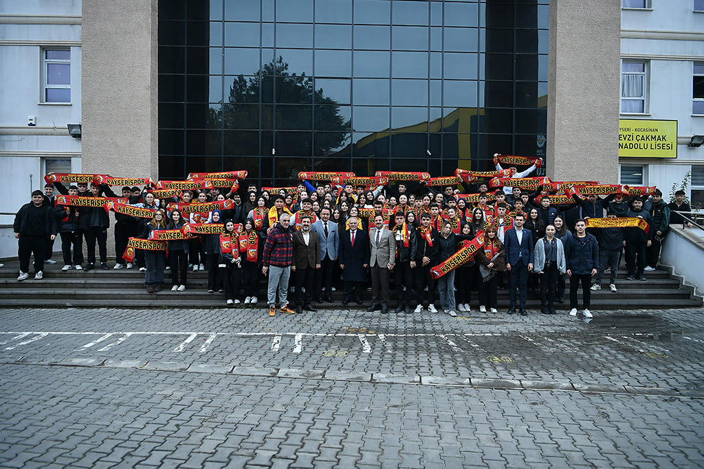 26.12.2025 kariyer günleri başkan büyükkılıç fevzi çakmak lisesi öğrenci buluşması