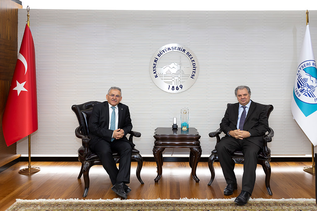 27.02.2020 - Sinai Kakınma Bankası Yönetiminden Başkan Memduh Büyükkılıç'a Ziyaret