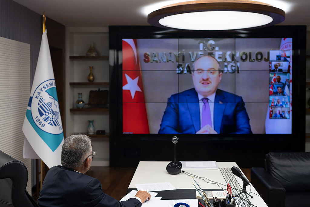 27.05.2020 - Sanayi Bakanı Mustafa Varank İle (Videokonferans) Toplantı