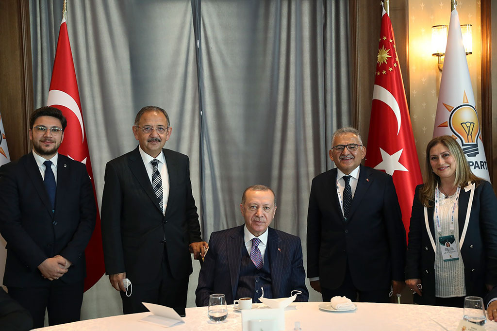 27.05.2021 - Başkan Memduh Büyükkılıç, Cumhurbaşkanı Recep Tayyip Erdoğan İle Görüştü