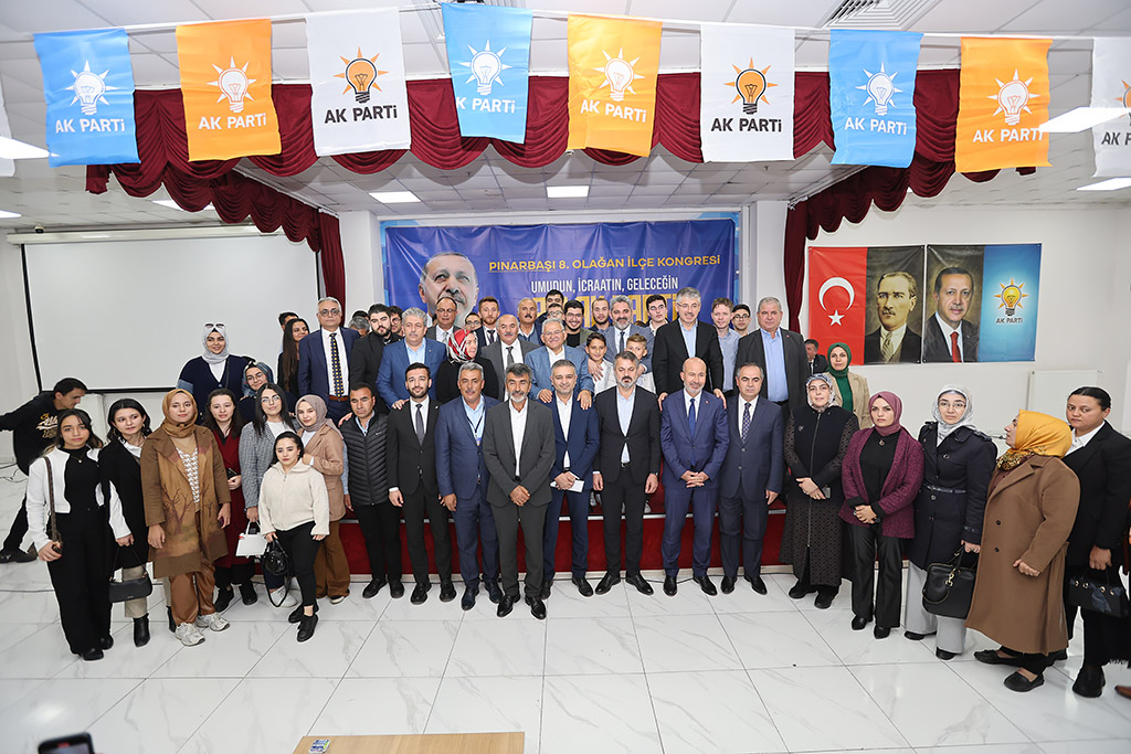 27.10.2024 - Ak Parti Pınarbaşı İlçe Kongresi