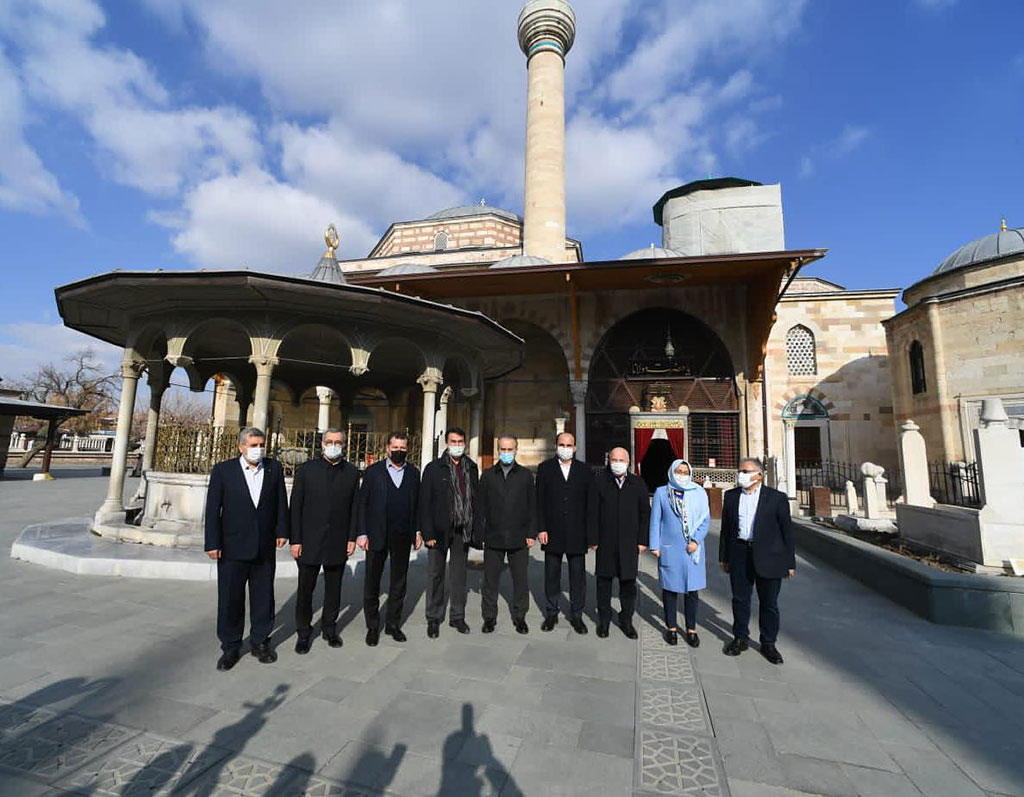 29.03.2021 - Başkan Memduh Büyükkılıç, Konya'da Birlik Başkanları Toplantısına Katıldı