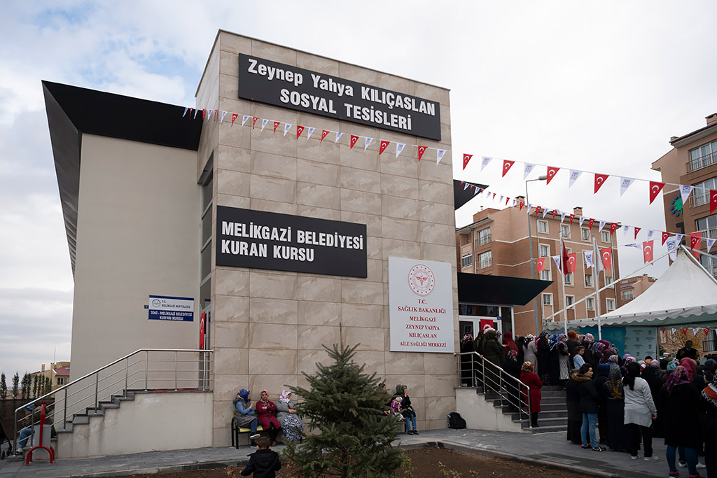 29.11.2019 - Melikgazi Belediyesi Zeynep Yahya Kılıçaslan Sosyal Tesisleri Açılışı