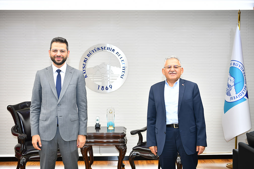 31.08.2020 - Cumhurbaşkanlığı İletişim Başkan Yardımcısı Dr. Çağatay Özdemir  Başkan Memduh Büyükkılıç'ı Ziyaret Etti