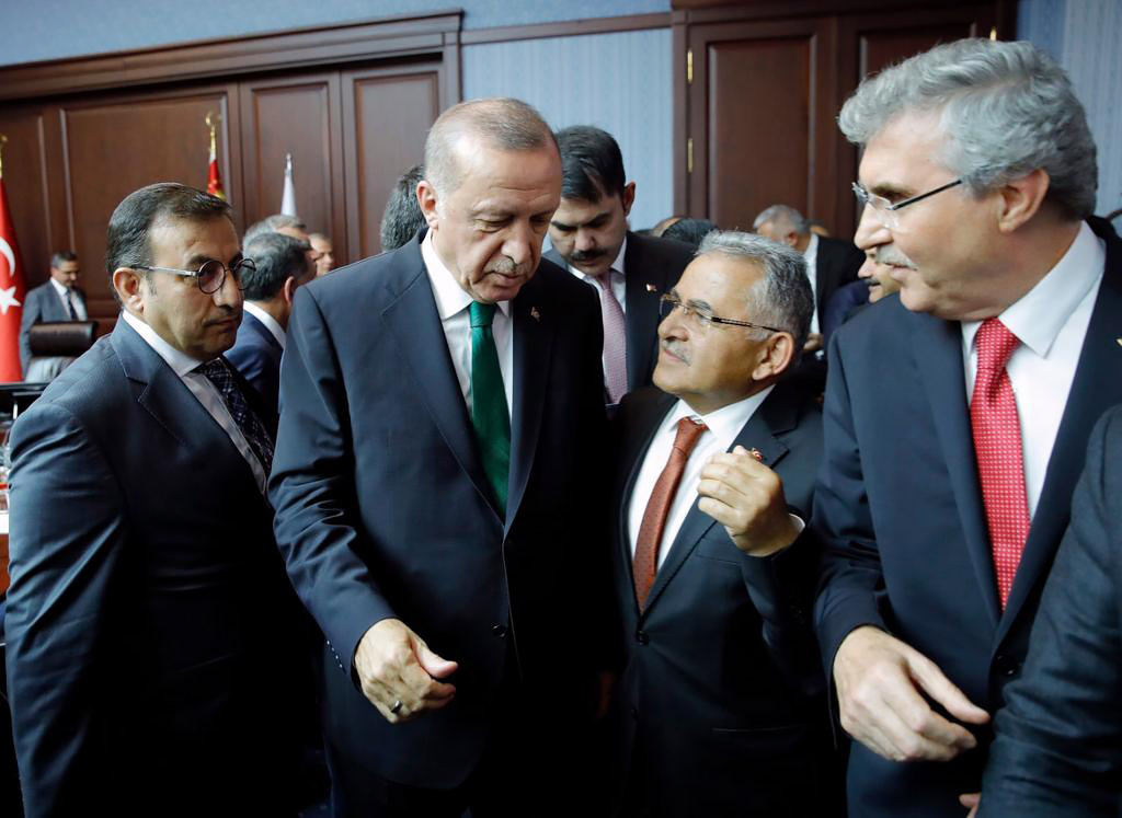 31.10.2019 - Başkan Memduh Büyükkılıç, Ankara'da Külliyede Cumhurbaşkanımız Recep Tayyip Erdoğan İle Bir Araya Geldi