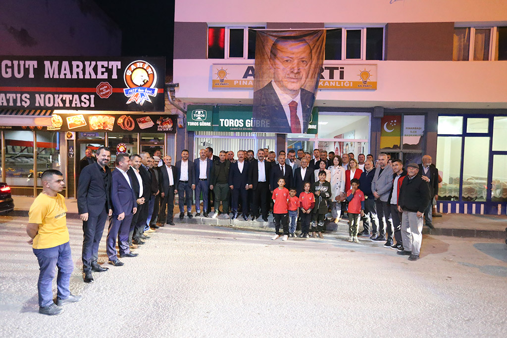 31.10.2023 - Başkan Büyükkılıç Ak Parti Pınarbaşı İlçe Teşkilatı Ziyaret