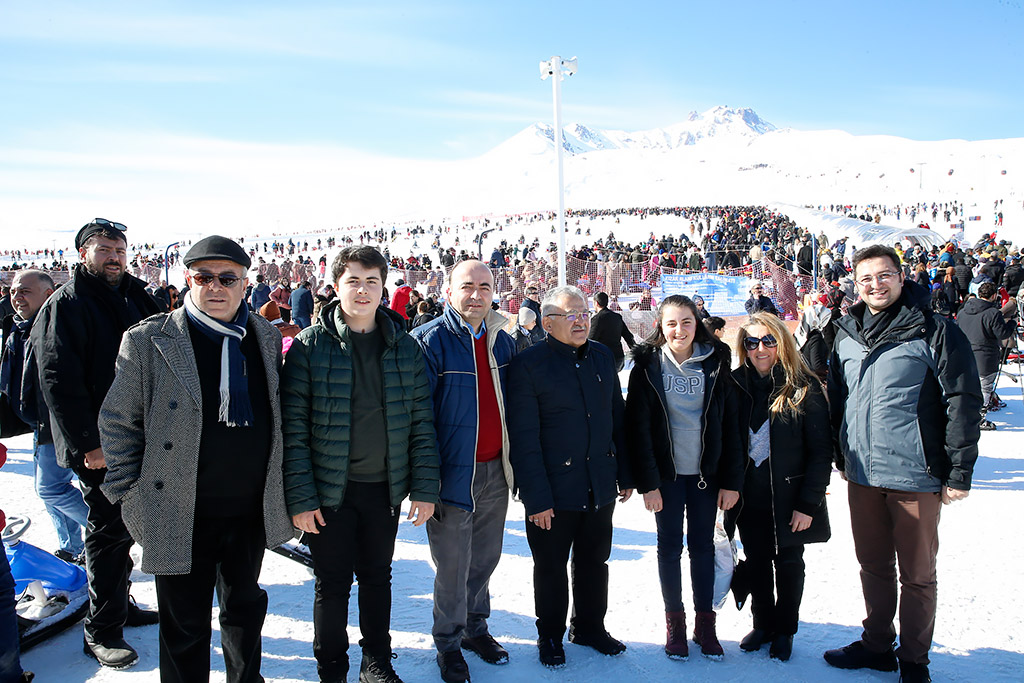 26.01.2019 - Başkan Büyükkılıç Erciyes'te -1-