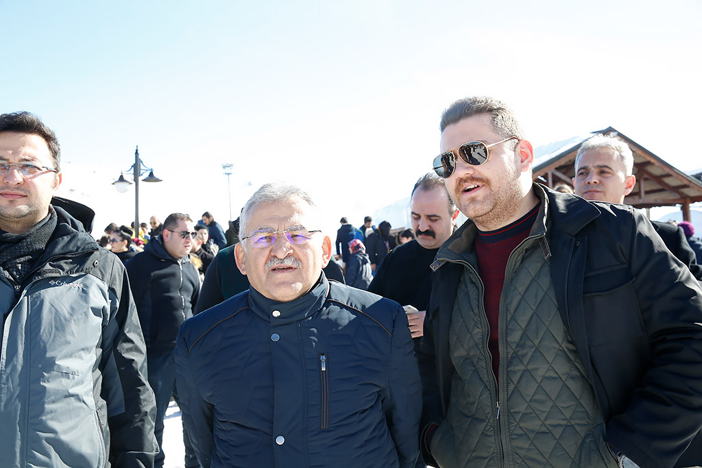 26.01.2019 - Başkan Büyükkılıç Erciyes'te
